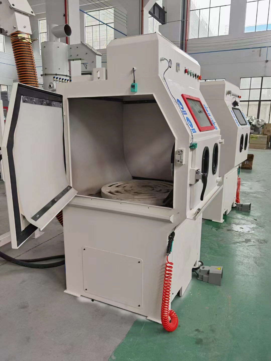 宿迁移动式抛丸机的工作原理?