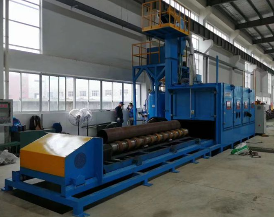 宿迁喷砂机在管道除锈中的现场施工应用