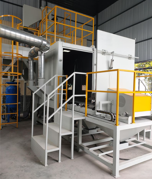 宿迁全自动喷砂机 实现无人化高效生产