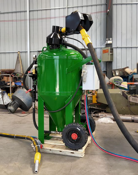 宿迁移动式喷砂机 户外施工效率翻倍