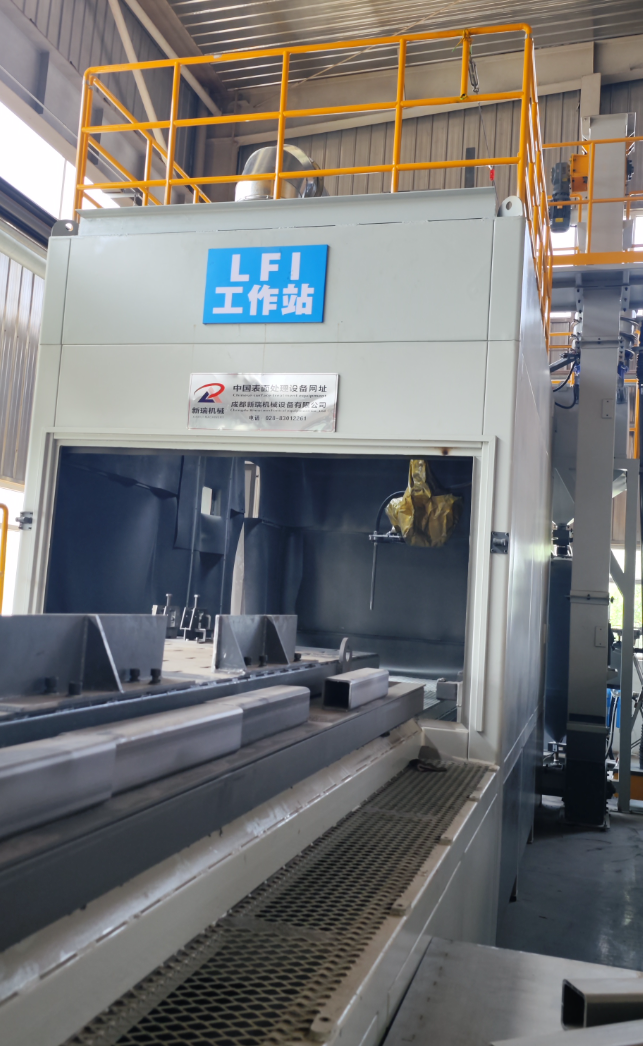 宿迁喷砂机自动化改造 提升生产线产能