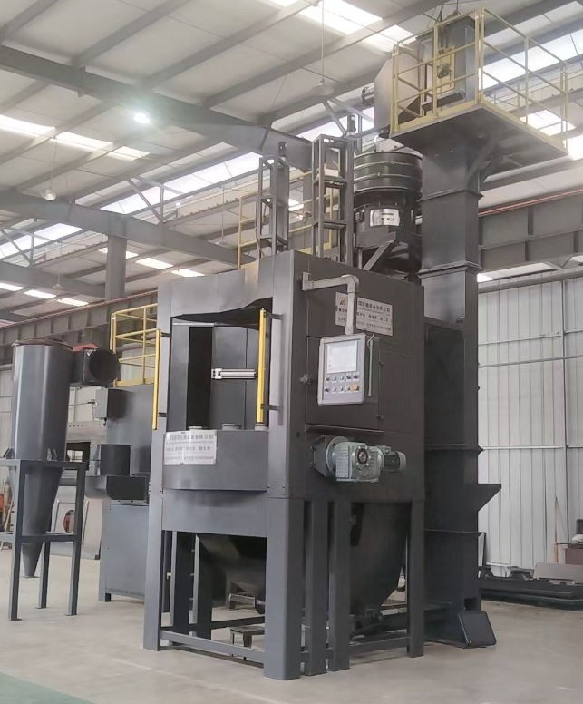 宿迁转盘式喷砂机 提升圆形工件处理效率